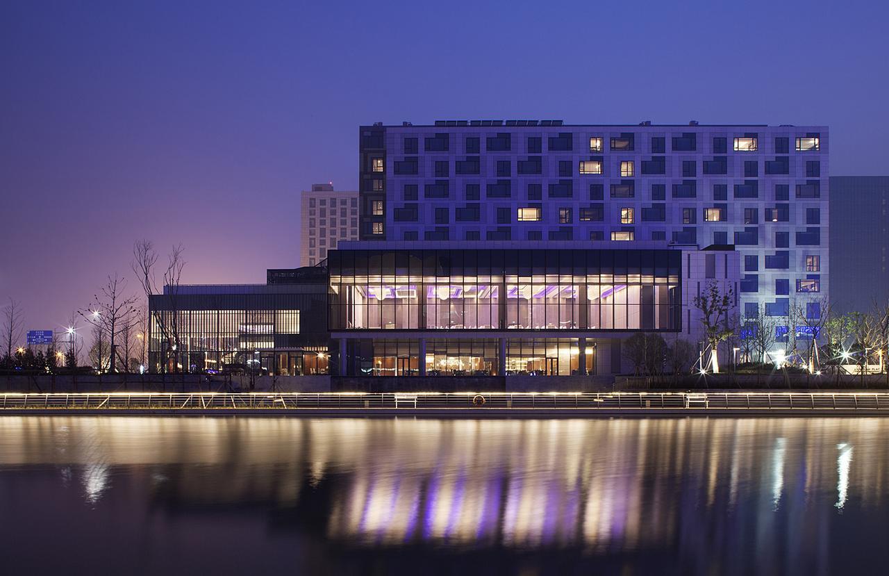 Langham Place, Ningbo Culture Plaza Exterior foto