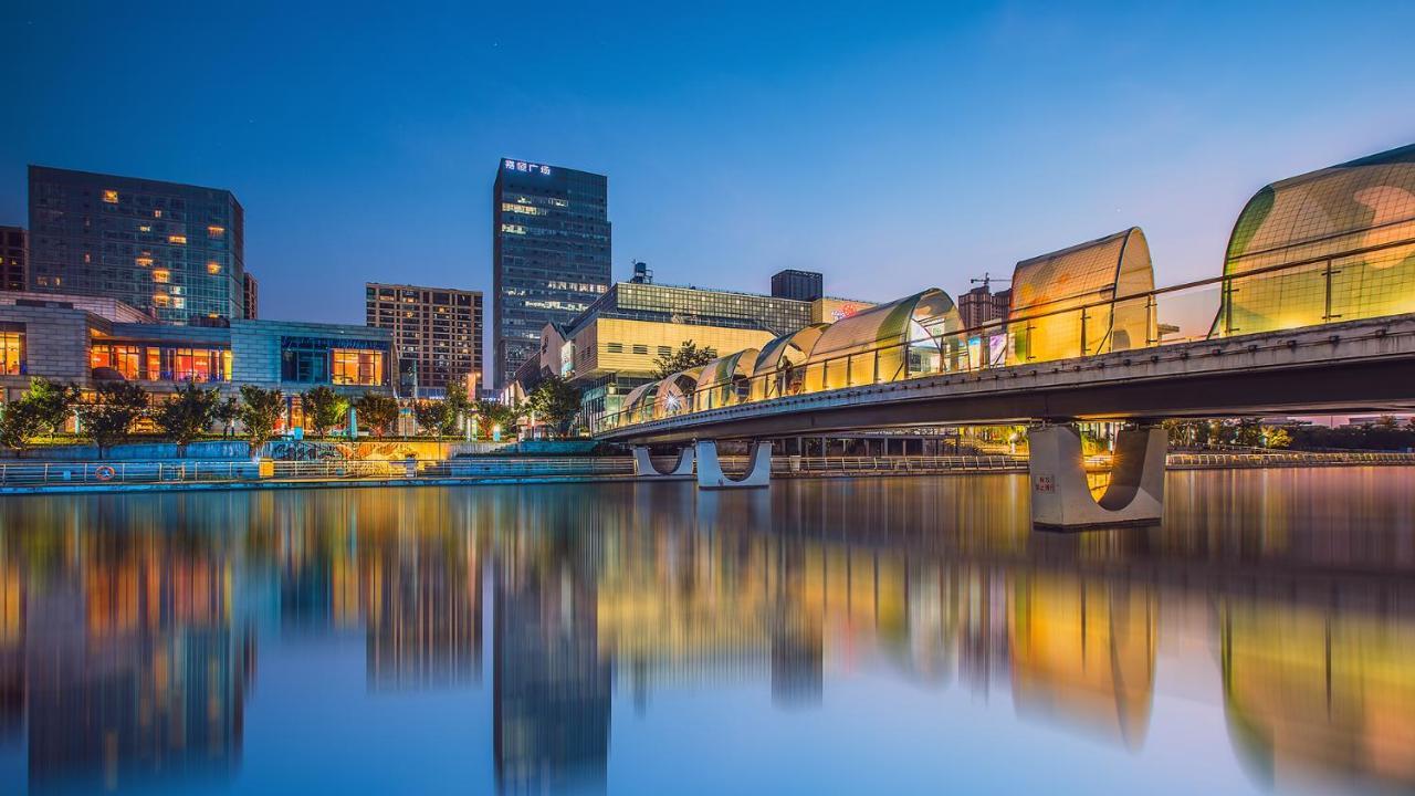 Langham Place, Ningbo Culture Plaza Exterior foto